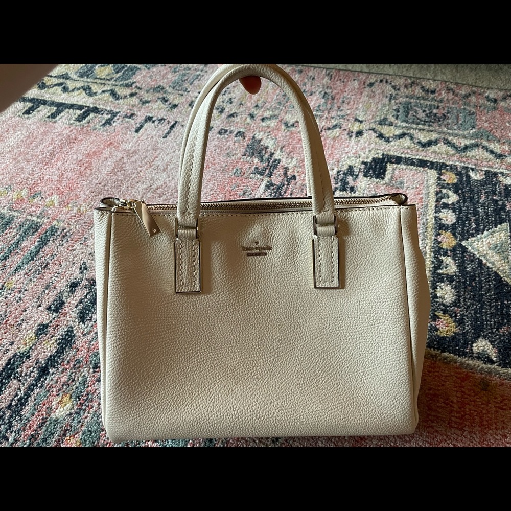 Kate Spade White/Cream Handbag Purse